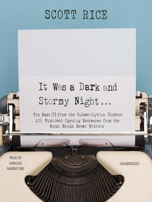cover image of It Was a Dark and Stormy Night